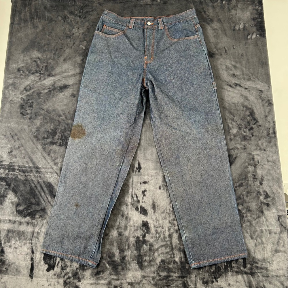 Vintage Iceberg Carpenter Jeans Mens 36 Blue History  Denim Workwear Pants